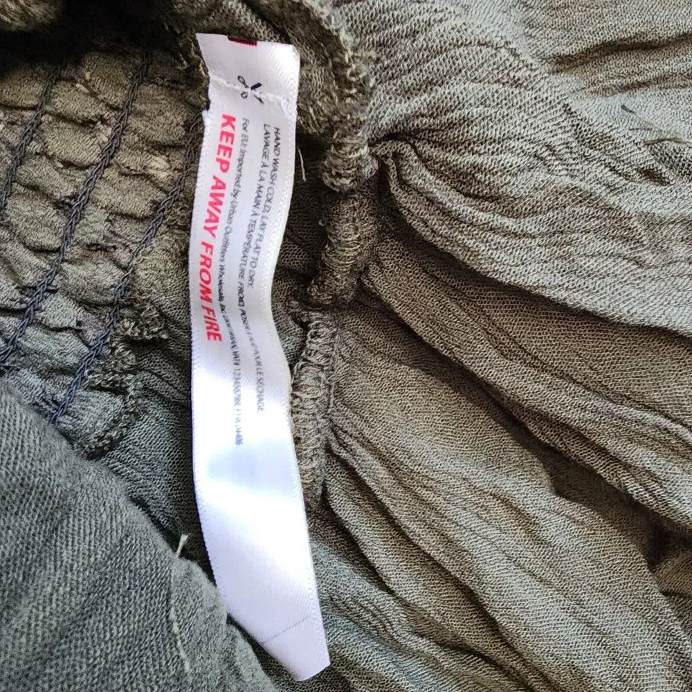 Free‎ People Adela Cami Olive Green Tank Top Size M  Lace NWT  Party Cami - Picture 8 of 12